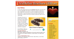 Desktop Screenshot of acidreflux-heartburn-gerd.net